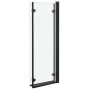 Mampara de ducha plegable 3 paneles ESG 130x138 cm negro de vidaXL, Puertas de ducha - Ref: Foro24-147191, Precio: 153,86 €, ...