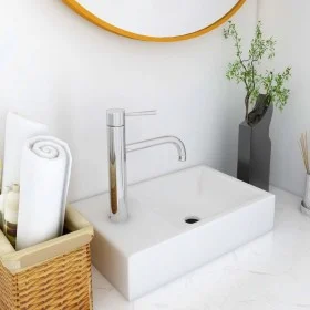 White SMC washbasin 400x220x90 mm by vidaXL, Sinks - Ref: Foro24-146513, Price: 64,81 €, Discount: %