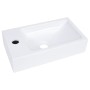 Weißes SMC-Waschbecken 400x220x90 mm von vidaXL, Sinkt - Ref: Foro24-146513, Preis: 44,27 €, Rabatt: %