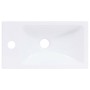 Weißes SMC-Waschbecken 400x220x90 mm von vidaXL, Sinkt - Ref: Foro24-146513, Preis: 44,27 €, Rabatt: %