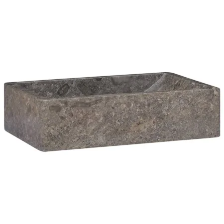 Gray marble sink with gloss 45x30x12 cm by vidaXL, Sinks - Ref: Foro24-149156, Price: 124,11 €, Discount: %
