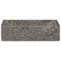 Gray marble sink with gloss 45x30x12 cm by vidaXL, Sinks - Ref: Foro24-149156, Price: 128,21 €, Discount: %