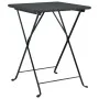 Folding 3-piece synthetic black rattan bistro set by vidaXL, Garden sets - Ref: Foro24-319989, Price: 131,93 €, Discount: %