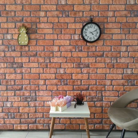 3D Wall Panels Brick Design 10 pcs EPS Terracotta by vidaXL, Wall covering - Ref: Foro24-149580, Price: 195,75 €, Discount: %
