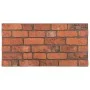 3D Wall Panels Brick Design 10 pcs EPS Terracotta by vidaXL, Wall covering - Ref: Foro24-149580, Price: 195,75 €, Discount: %