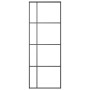 Schiebetür aus ESG-Glas und schwarzem Aluminium, 76 x 205 cm von vidaXL, Türen für zu Hause - Ref: Foro24-151679, Preis: 225,...