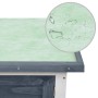 1-stöckiger Kaninchenkäfig aus grauem Holz von vidaXL, Käfige und Lebensräume für Kleintiere - Ref: Foro24-170828, Preis: 76,...