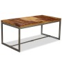 Esstisch aus massivem Sheeshamholz und Stahl 180 cm von vidaXL, Küchen- und Esstische - Ref: Foro24-244797, Preis: 353,59 €, ...