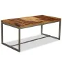 Solid sheesham wood and steel dining table 180 cm by vidaXL, Kitchen and dining tables - Ref: Foro24-244797, Price: 329,73 €,...