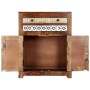Solid sheesham wood sideboard 60x30x75 cm by vidaXL, Sideboards - Ref: Foro24-247730, Price: 215,84 €, Discount: %