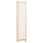 Trennwand mit 4 cremefarbenen Stoffbahnen 160x170x4 cm von vidaXL, Raumteiler - Ref: Foro24-248173, Preis: 60,51 €, Rabatt: %