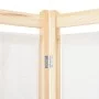 Divider screen with 4 cream fabric panels 160x170x4 cm by vidaXL, Room dividers - Ref: Foro24-248173, Price: 59,57 €, Discoun...