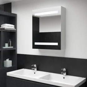 Bathroom cabinet with LED mirror 50x13.5x60 cm by vidaXL, bathroom vanities - Ref: Foro24-285115, Price: 106,31 €, Discount: %