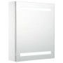 Mueble de baño con espejo LED 50x13,5x60 cm de vidaXL, Tocadores de baño - Ref: Foro24-285115, Precio: 108,32 €