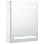 Mueble de baño con espejo LED 50x13,5x60 cm de vidaXL, Tocadores de baño - Ref: Foro24-285115, Precio: 106,54 €, Descuento: %
