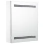 Mueble de baño con espejo LED 50x13,5x60 cm de vidaXL, Tocadores de baño - Ref: Foro24-285115, Precio: 106,54 €, Descuento: %
