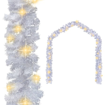 Weihnachtsgirlande mit weißen LED-Lichtern 10 m von vidaXL, Weihnachtsbeleuchtung - Ref: Foro24-284312, Preis: 55,35 €, Rabat...