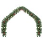 Christmas garland decorated with balls and LED lights 5 m by vidaXL, Christmas lights - Ref: Foro24-246406, Price: 41,45 €, D...