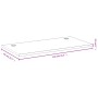 Schreibtischplatte aus Bambus 110x55x2,5 cm von vidaXL, Schreibtischzubehör und Produkte - Ref: Foro24-352758, Preis: 44,35 €...