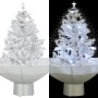 Árbol de Navidad con nieve con base en paraguas blanco 75 cm de vidaXL, Arboles de navidad - Ref: Foro24-284332, Precio: 77,44 €