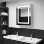 Bathroom cabinet with LED mirror 50x13x70 cm by vidaXL, bathroom vanities - Ref: Foro24-285116, Price: 122,22 €, Discount: %