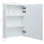 Badmöbel mit LED-Spiegel 50x13x70 cm von vidaXL, Badezimmerwaschtische - Ref: Foro24-285116, Preis: 123,94 €, Rabatt: %
