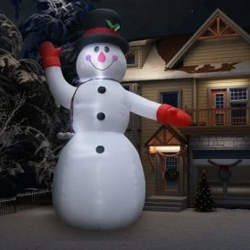 Inflatable Christmas snowman with LED IP44 600 cm XXL by vidaXL, Christmas lights - Ref: Foro24-289299, Price: 242,07 €, Disc...