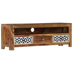 Solid sheesham wood TV stand 120x30x40 cm by vidaXL, TV Furniture - Ref: Foro24-248093, Price: 153,98 €, Discount: %