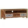 Sheesham TV-Möbel aus Massivholz 120x30x40 cm von vidaXL, TV-Möbel - Ref: Foro24-248093, Preis: 153,98 €, Rabatt: %