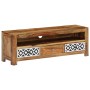 Mueble para TV madera maciza de sheesham 120x30x40 cm de vidaXL, Muebles TV - Ref: Foro24-248093, Precio: 153,79 €, Descuento: %