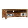 Sheesham TV-Möbel aus Massivholz 120x30x40 cm von vidaXL, TV-Möbel - Ref: Foro24-248093, Preis: 153,98 €, Rabatt: %