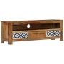 Mueble para TV madera maciza de sheesham 120x30x40 cm de vidaXL, Muebles TV - Ref: Foro24-248093, Precio: 153,79 €, Descuento: %