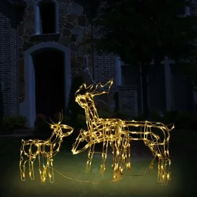 Weihnachtsrentier mit Licht 3 Stück 229 LED von vidaXL, Weihnachtsbeleuchtung - Ref: Foro24-289962, Preis: 107,00 €, Rabatt: %