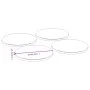 Pizza plates 4 pcs bamboo Ø32x1.5 cm by vidaXL, Pizza molds - Ref: Foro24-352769, Price: 43,22 €, Discount: %