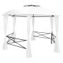 Garden canopy with white curtains 360x312x265cm 180 g/m² by vidaXL, Tents and gazebos - Ref: Foro24-312234, Price: 299,73 €, ...