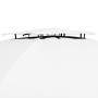 Garden canopy with white curtains 360x312x265cm 180 g/m² by vidaXL, Tents and gazebos - Ref: Foro24-312234, Price: 299,73 €, ...
