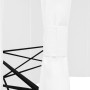 Garden canopy with white curtains 360x312x265cm 180 g/m² by vidaXL, Tents and gazebos - Ref: Foro24-312234, Price: 299,73 €, ...