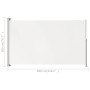 Ausziehbare Seitenmarkise für cremefarbene Terrasse 200 x 300 cm von vidaXL, Sonnenschirme - Ref: Foro24-313412, Preis: 106,7...