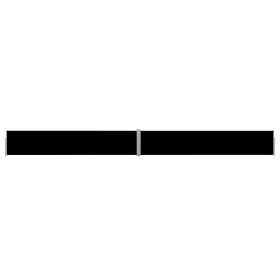 Retractable side awning for patio black 140x1200 cm by vidaXL, Umbrellas - Ref: Foro24-313387, Price: 112,15 €, Discount: %