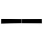 Toldo lateral retráctil para patio negro 140x1200 cm de vidaXL, Sombrillas - Ref: Foro24-313387, Precio: 112,34 €, Descuento: %