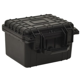 Portable black PP flight case 27x25x18 cm by vidaXL, Camera bags and cases - Ref: Foro24-51795, Price: 42,64 €, Discount: %