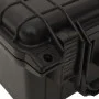 Portable black PP flight case 27x25x18 cm by vidaXL, Camera bags and cases - Ref: Foro24-51795, Price: 38,53 €, Discount: %