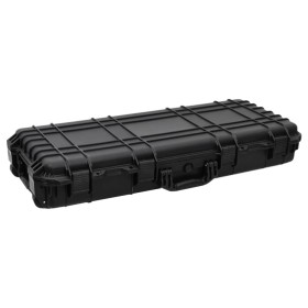 Flightcase mit PP-Rädern schwarz 96x42x16 cm von vidaXL, Kamerataschen und -koffer - Ref: Foro24-51801, Preis: 133,28 €, Raba...