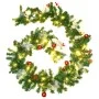 Christmas garland with LED lights PVC green 2.7 m by vidaXL, Christmas lights - Ref: Foro24-320971, Price: 17,76 €, Discount: %