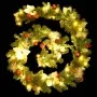 Christmas garland with LED lights PVC green 2.7 m by vidaXL, Christmas lights - Ref: Foro24-320971, Price: 17,76 €, Discount: %