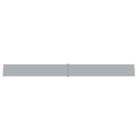 Toldo lateral retráctil para patio gris antracita 140x1200 cm de vidaXL, Sombrillas - Ref: Foro24-313389, Precio: 100,16 €, D...