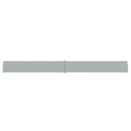 Retractable side awning for patio anthracite gray 140x1200 cm by vidaXL, Umbrellas - Ref: Foro24-313389, Price: 113,98 €, Dis...