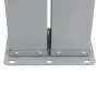 Toldo lateral retráctil para patio gris antracita 140x1200 cm de vidaXL, Sombrillas - Ref: Foro24-313389, Precio: 112,14 €, D...