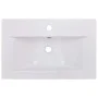Lavabo encastrado de cerámica blanco 61x39,5x18,5 cm by vidaXL, Sinks - Ref: Foro24-145061, Price: 123,50 €, Discount: %