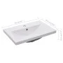 Lavabo encastrado de cerámica blanco 61x39,5x18,5 cm by vidaXL, Sinks - Ref: Foro24-145061, Price: 123,50 €, Discount: %